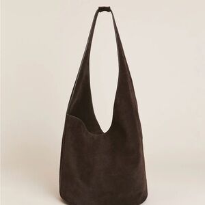 Reformation Medium Silvana Bucket Bag Boss Suede